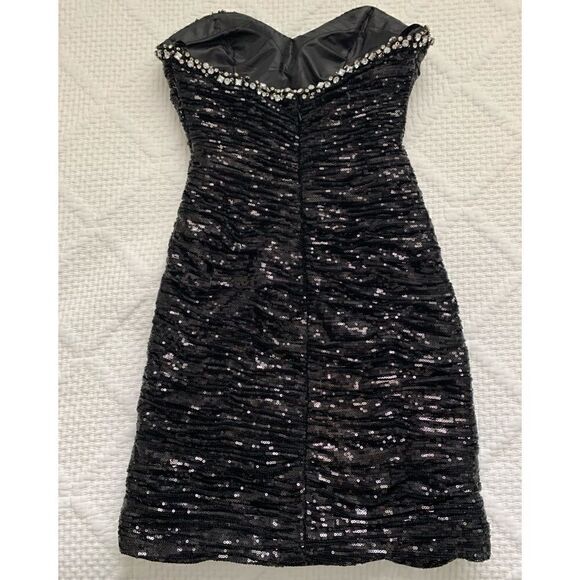 La Femme Paris Sequin Mini Dress - Picture 3 of 5